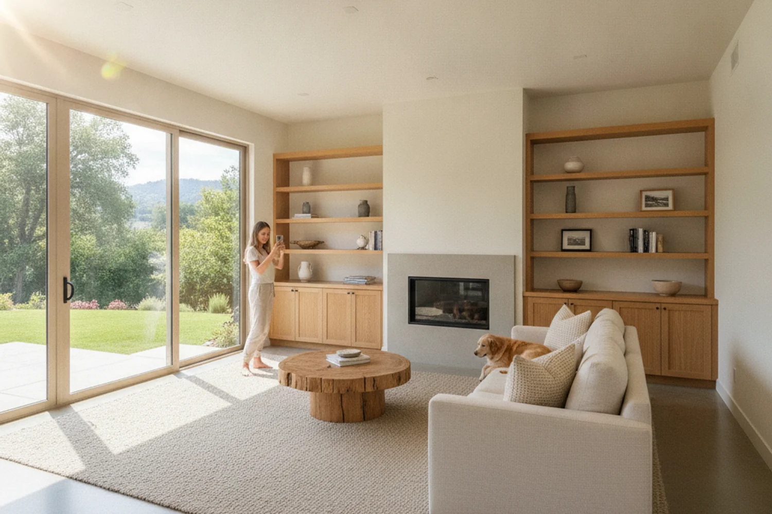 Curb appeal of a remodeled Bay Area home near Saratoga